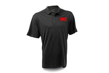 Load image into Gallery viewer, Rough Country Polo | Rough Country Logo | Black | Moisture Wicking | Size M