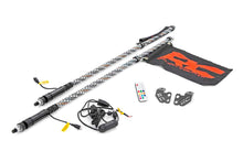 Load image into Gallery viewer, Whip Mount | Cage | 4' Multl-Color LED Whip Pair | Polaris RZR