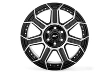 Load image into Gallery viewer, Rough Country 89 Series Wheel | One-Piece | Black Machined Gun Metal | 22x10 | 8x180 | -19mm