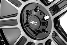 Load image into Gallery viewer, Rough Country 89 Series Wheel | One-Piece | Black Machined Gun Metal | 22x10 | 6x5.5 | -25mm