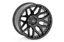 Load image into Gallery viewer, Rough Country 95 Series Wheel | One-Piece | Gloss Black | 20x10 | 6x5.5 | -25mm