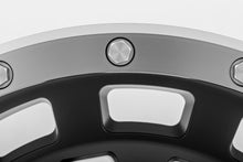 Load image into Gallery viewer, Rough Country 87 Series Wheel | Simulated Beadlock | Black/Machined | 17x8.5 | 6x5.5 | +0mm