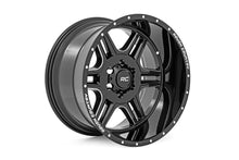 Load image into Gallery viewer, Rough Country 92 Series Wheel | Machined One-Piece | Gloss Black | 20x9 | 5x5.5 | +18mm