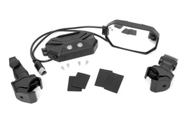 UTV Aluminum Side Mirrors w/Turn Signal (Pro-Fit Cages | Universal)