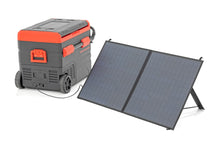 Load image into Gallery viewer, 50L Portable Refrigerator/Freezer w/Solar Panel | Rechargeable | 12 Volt/AC 110