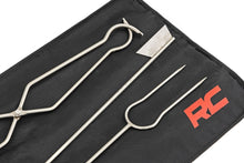 Load image into Gallery viewer, Stainless Steel Fire Pit Accessory Kit