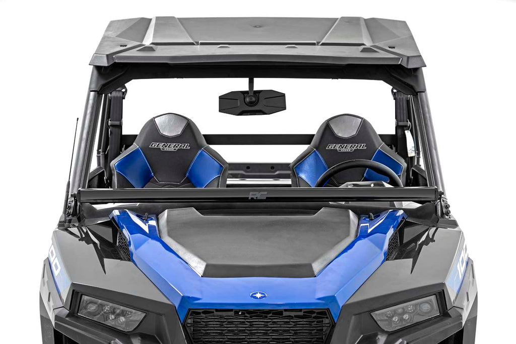 LED Light | Lower Windshield | 50" Black Single Row | White DRL | Polaris General/General XP