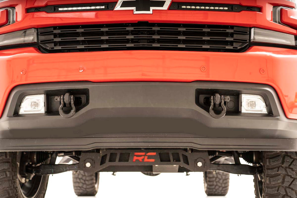 Tow Hook Brackets | D-Ring Combo | Chevy Silverado 1500 2WD/4WD (2019-2024)