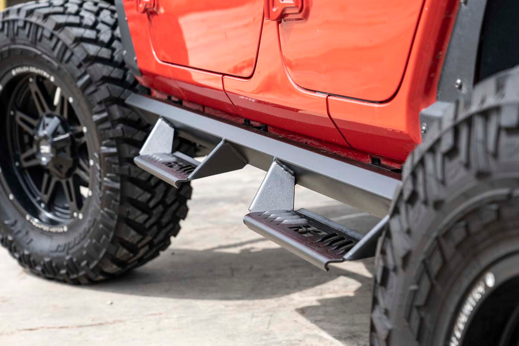 AL2 Drop Steps | Jeep Wrangler JL (21-24)/Wrangler Unlimited (18-24) 