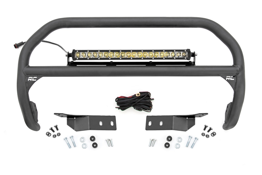 Nudge Bar | 20 Inch Chrome Single Row LED | Toyota Tundra 2WD/4WD (2007-2021)