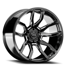 Load image into Gallery viewer, Torque Impact | Gloss Black w/Milled Accents | 20x9 | 6x5.5 | -12mm