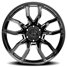 Load image into Gallery viewer, Torque Impact | Gloss Black w/Milled Accents | 20x9 | 6x5.5 | -12mm
