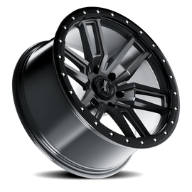 Torque Pritchett | Anthracite w/Black Lip | 17x9 | 6x5.5 | 0mm