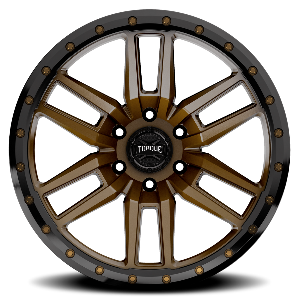 Torque Pritchett | Bronze w/Black Lip | 20x9 | 6x135 | -12mm