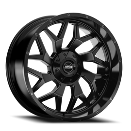 Torque Vortex | Satin Black | 20x9 | 6x5.5/6x135 | -12mm